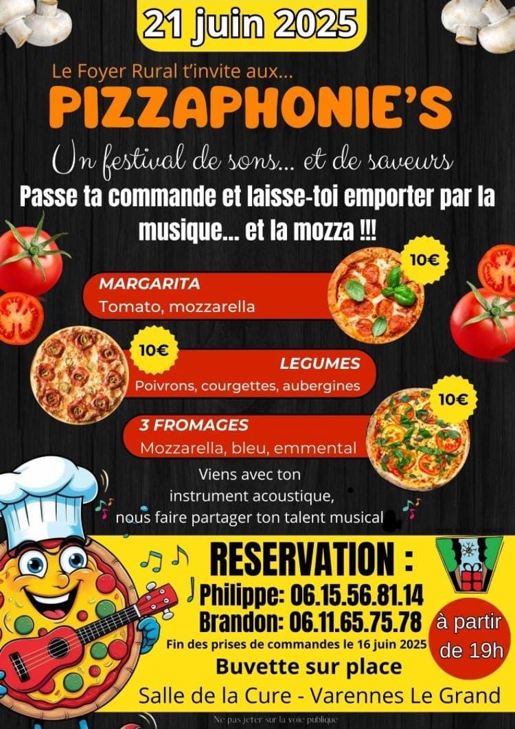 PIZZAPHONIE'S le 21 juin