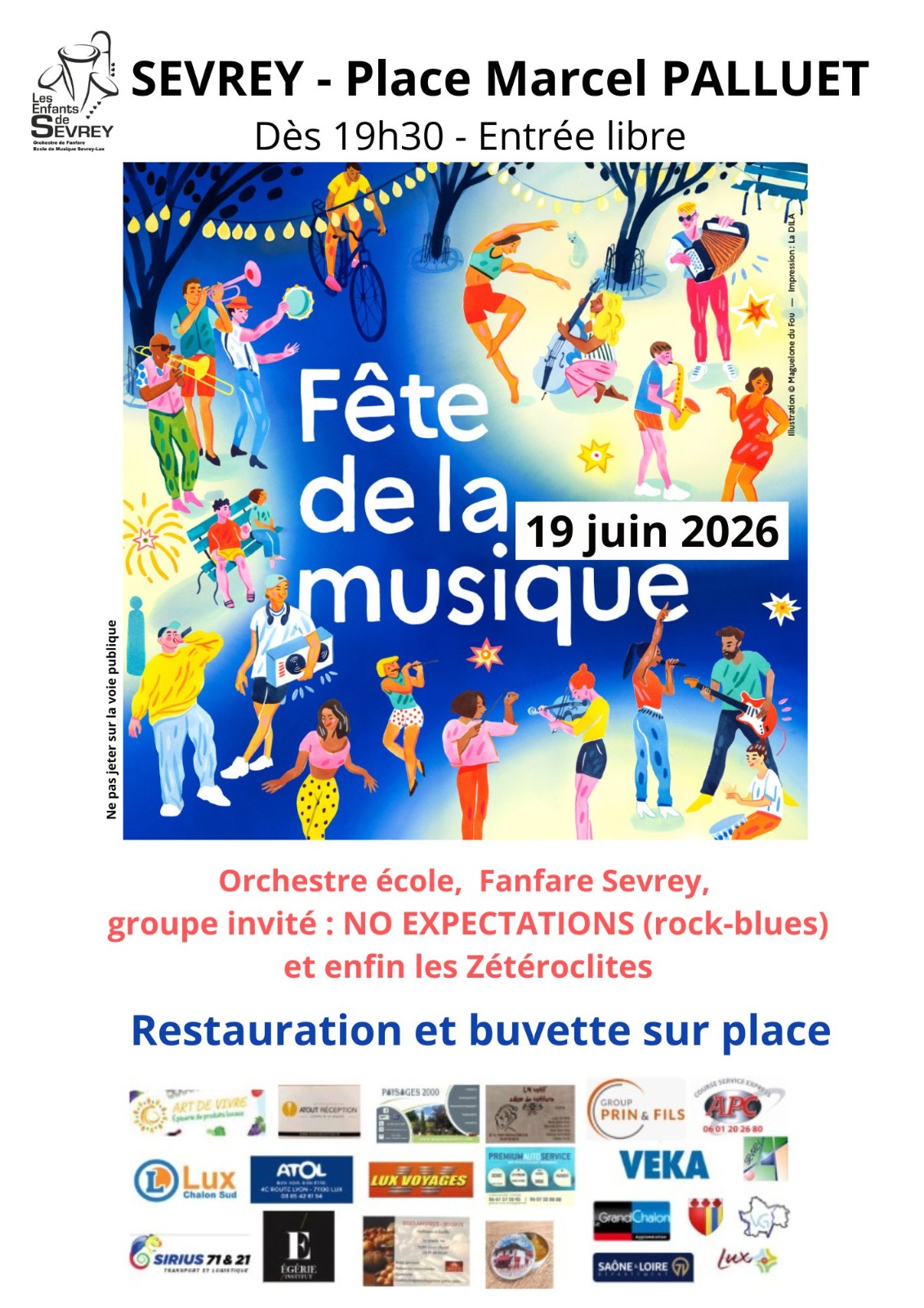 Fête de la musique à Sevrey