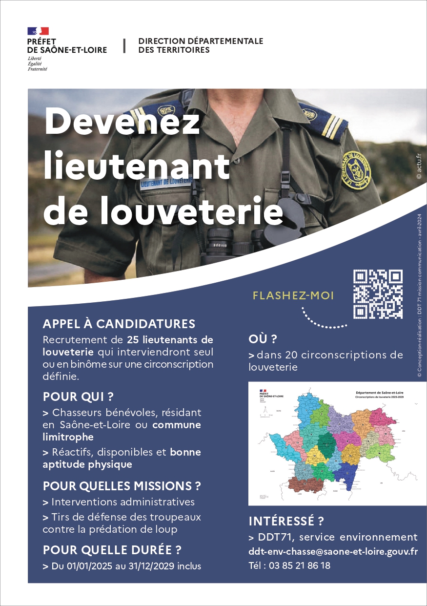 Candidature louveterie