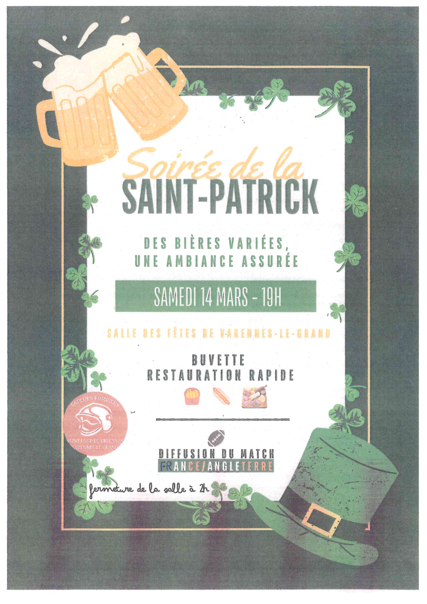 Soirée de la Saint Patrick