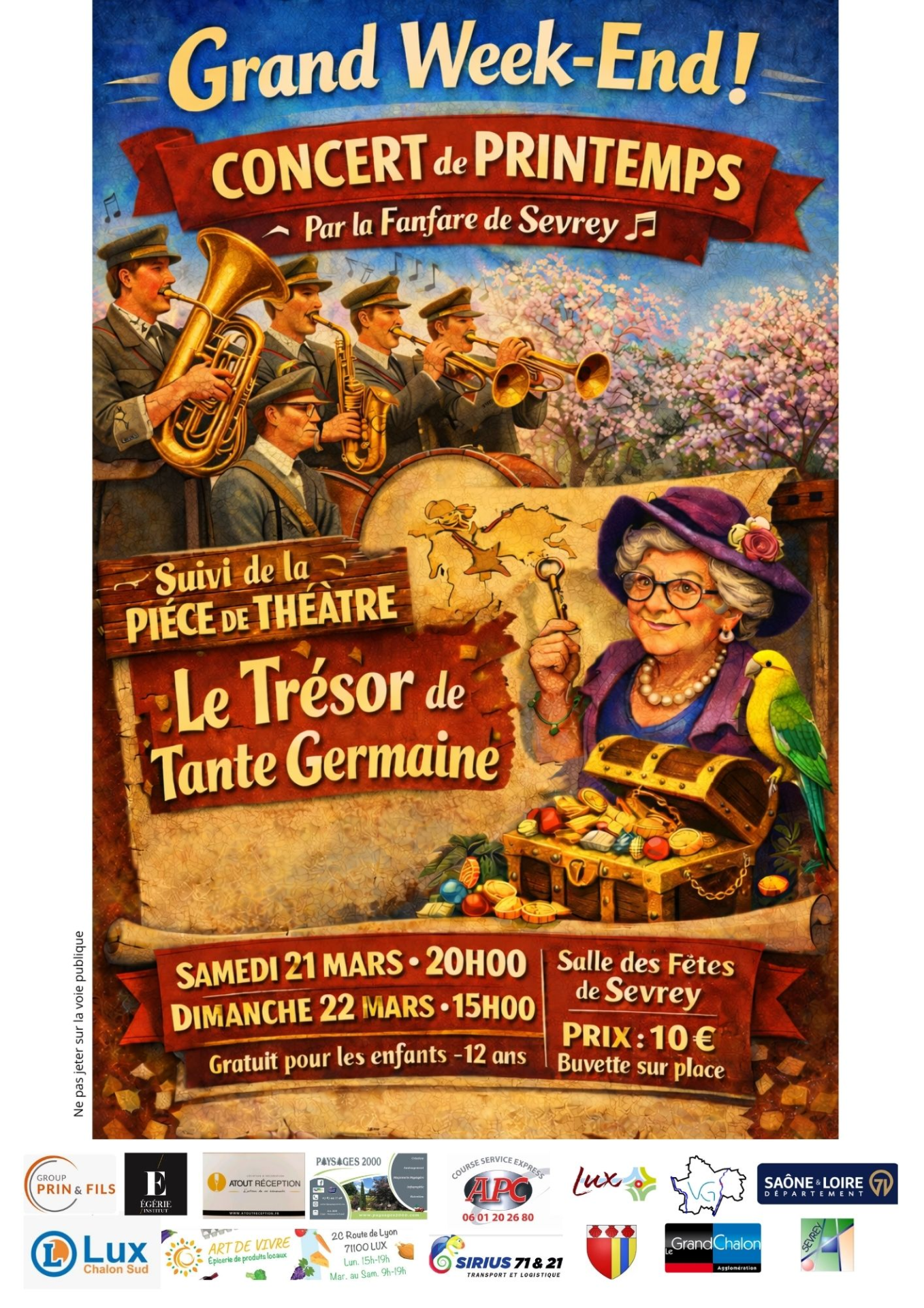 Concert de Printemps à Sevrey